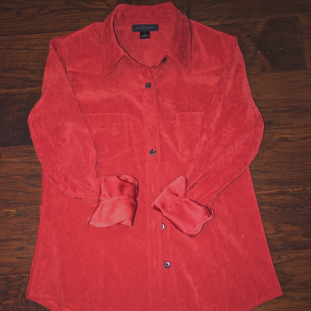 Harold’s button down